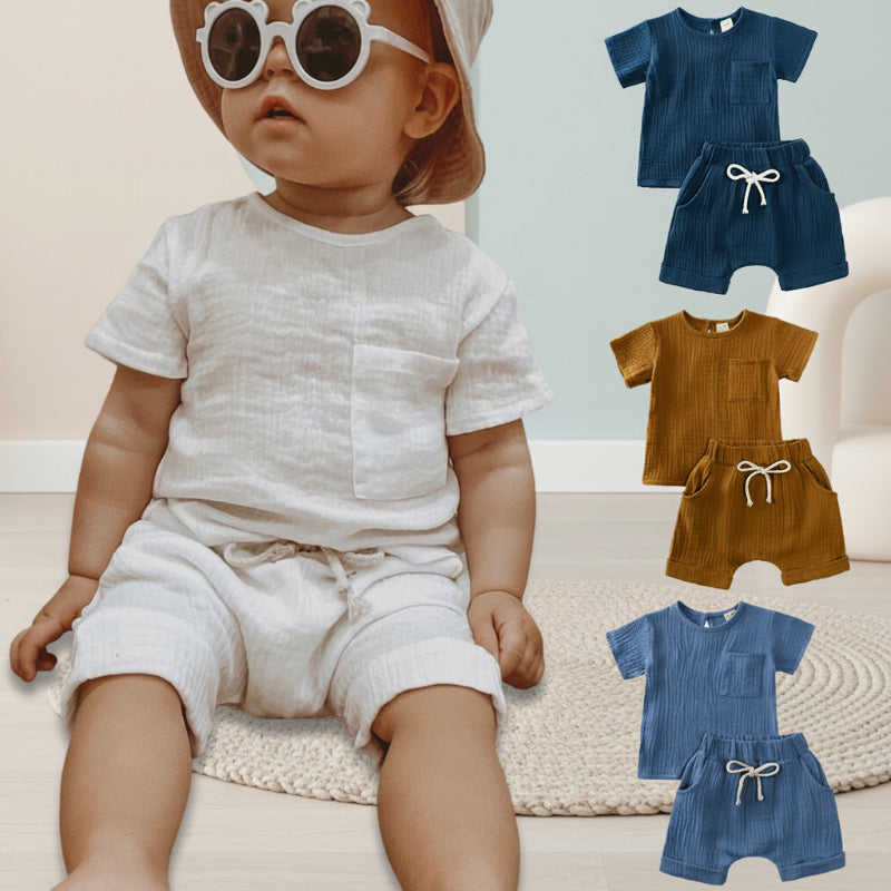 Baby Summer Outfit – Luchtig & Comfort – Kleding Set