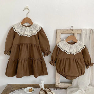 Mini Fashion™ - Comfortabel & Stijlvol - Lente Romper Jurkjes Kinderen