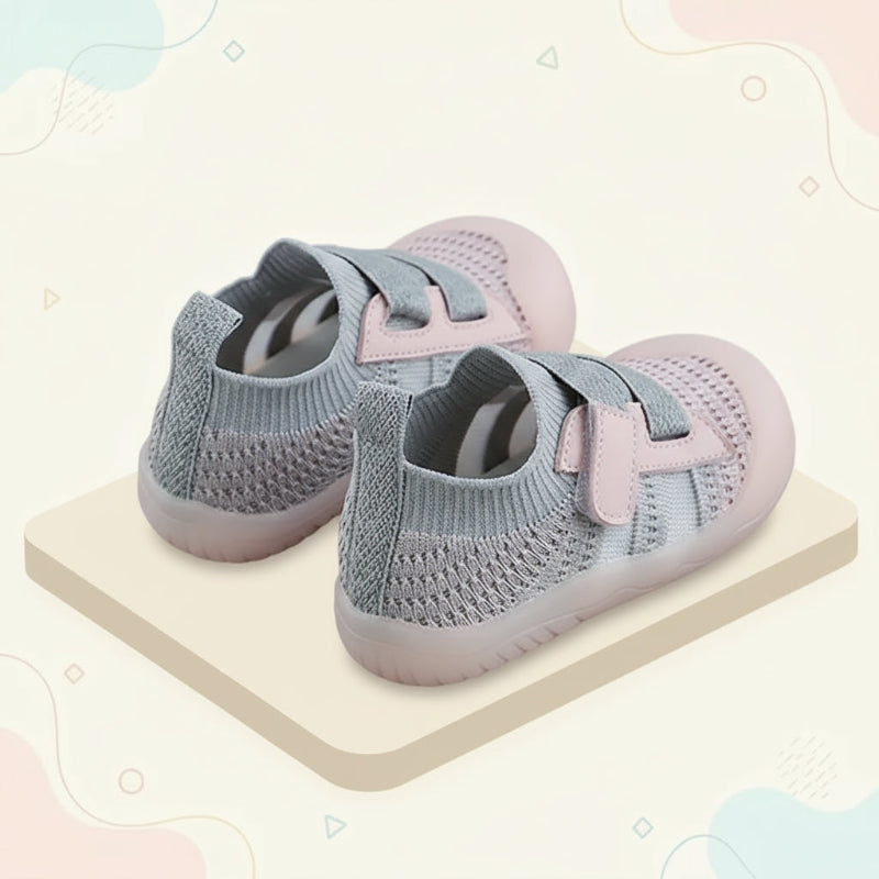 TinyRunner – Sportief & Ademend – Mesh Babyschoenen met Zachte Zool