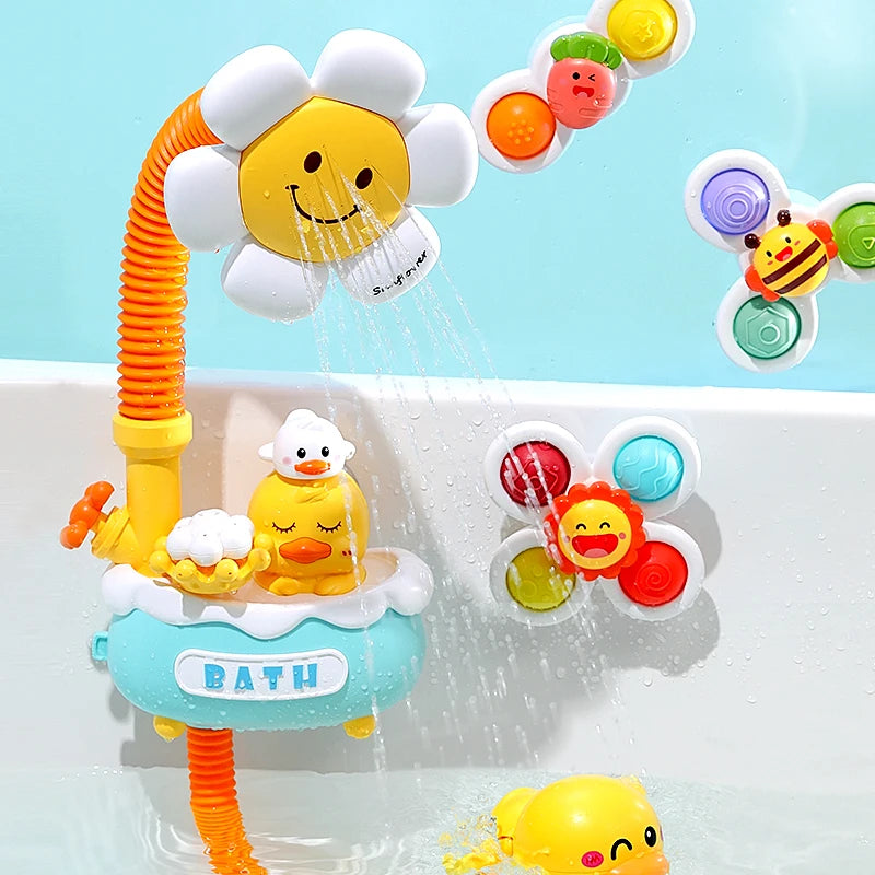 Sunflower Shower™ – Draaiplezier Fonteintjes – Kinderdouche