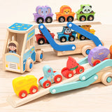CargoMatch – Creatief & Educatief – Houten vrachtwagen