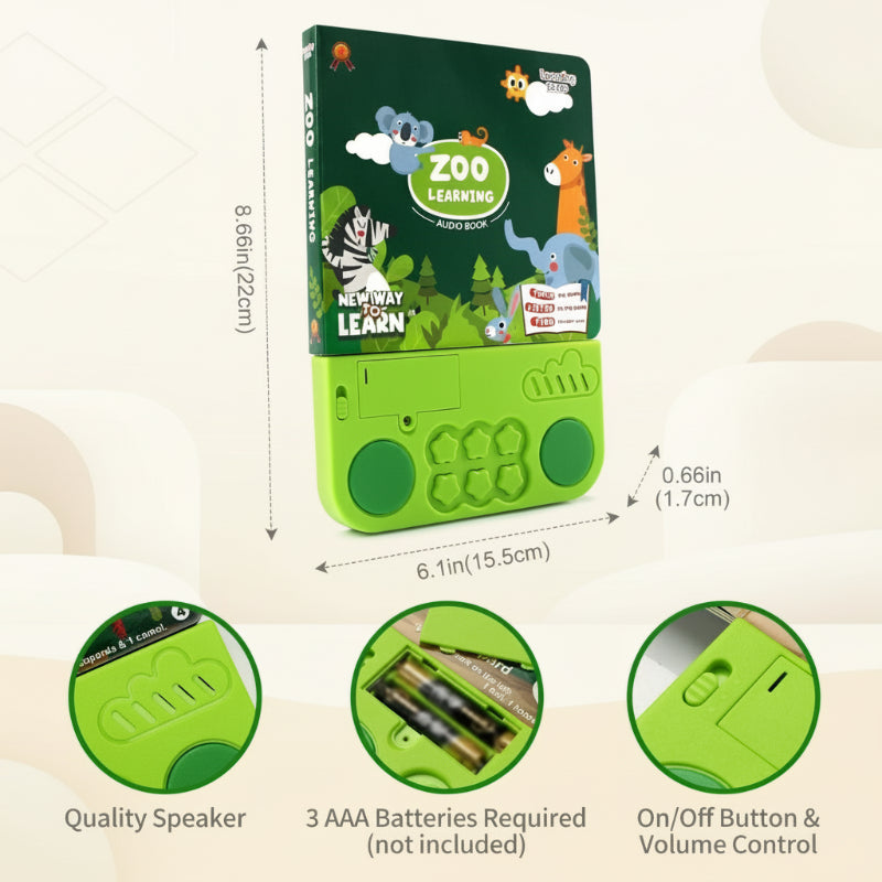 ZooLearning – Creatief & Boeiend – Geluidsboek