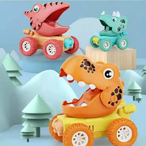 Dino Monstertruck™ - Push & Go Dinosaurus Race - Dino Auto's