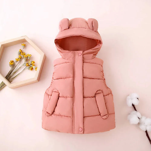 Mini Fashion™ - Warm & Trendy - Bodywarmer Met Capuchon