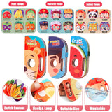 Mask Book™ – Baby leert eerste indrukken – Stoffen Masker Boek