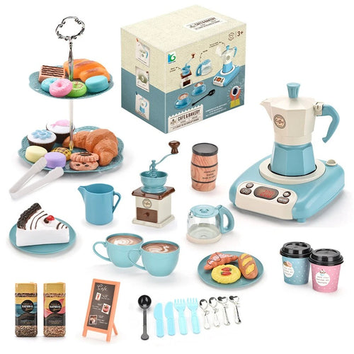 Cafe Set™ - Barista & Bakker in de dop - Café & Bakkerij Speelgoedset