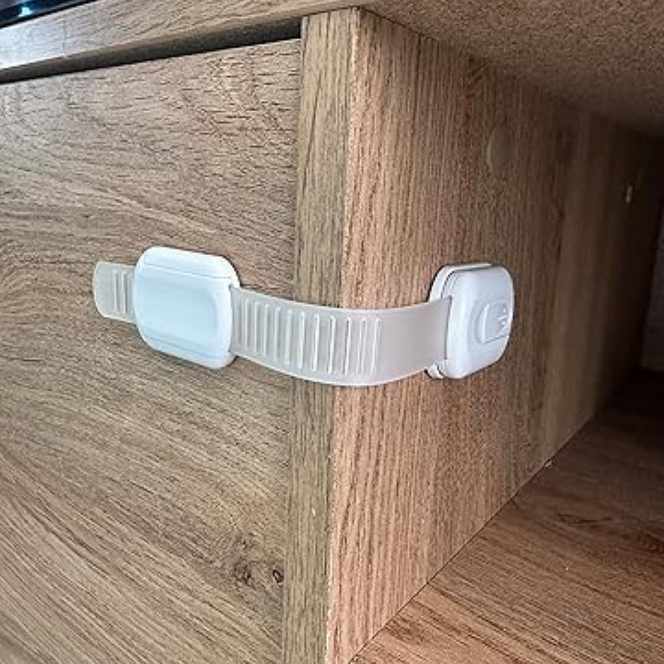 Milo & Moon – Onzichtbare Veiligheid – Kindveilige Kast- & Ladesloten (8 stuks)