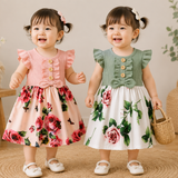 Garden Dress – Zomer & Fris – Meisjes Bloemen Jurk