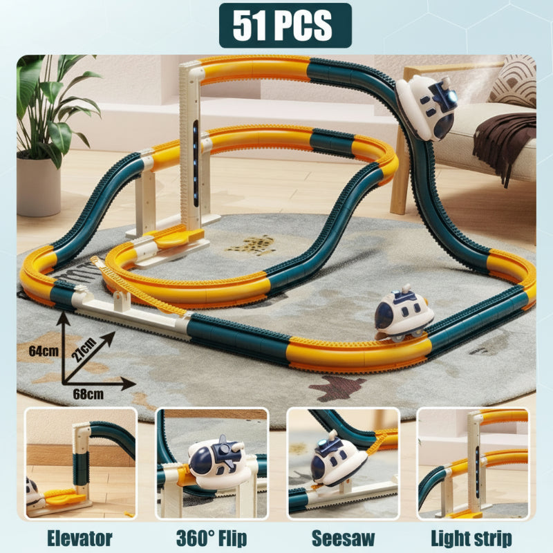 SteamTrack – Interactief & Cool – 360° Stoomtrein baan