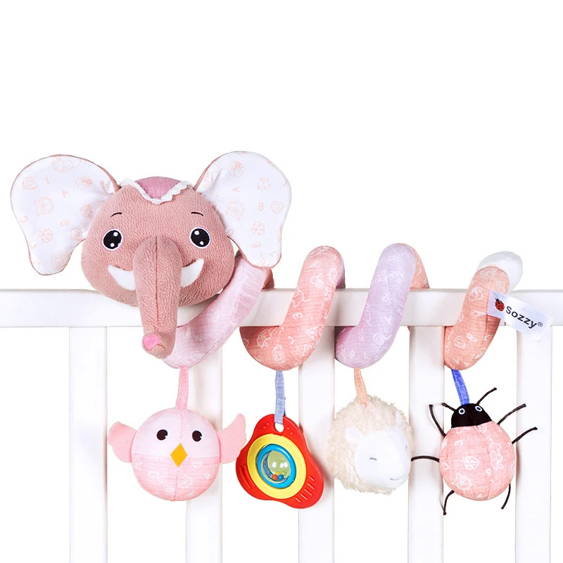 Baby Spiral Toy™ - Autostoel & Kinderwagen Speelgoed
