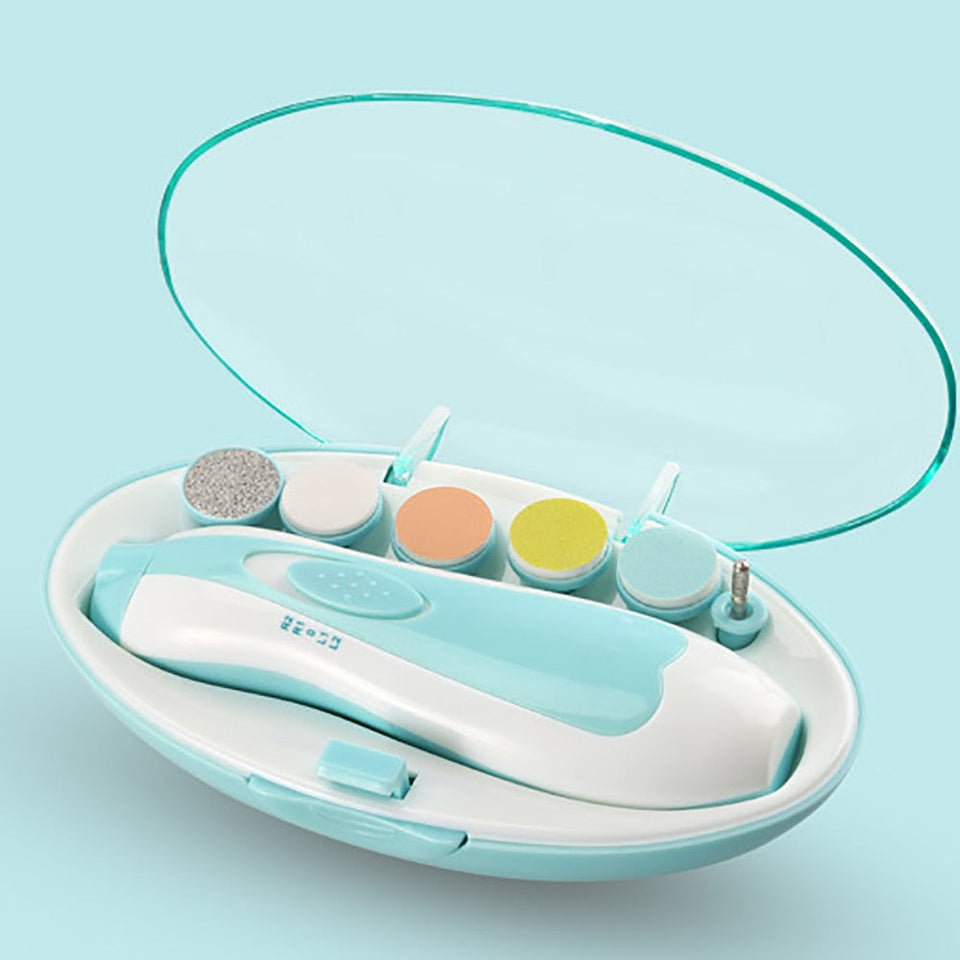 SafeCare – Geruisloos & Veilig – Elektrische baby nagelvijlset