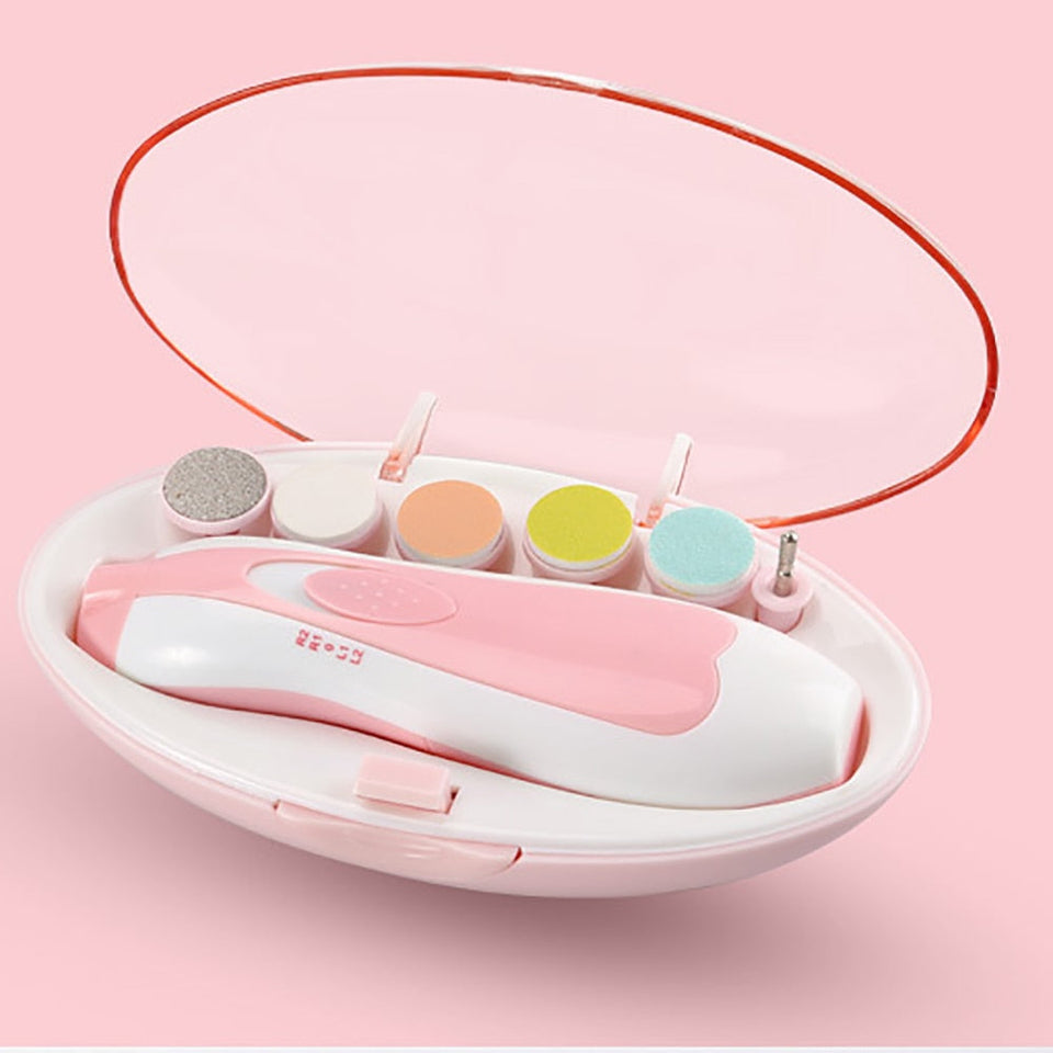 SafeCare – Geruisloos & Veilig – Elektrische baby nagelvijlset