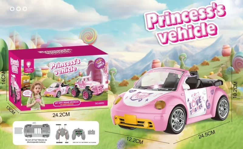 RC Offroader Pink™ – Stoere Roze Racer – Speelgoed RC Auto