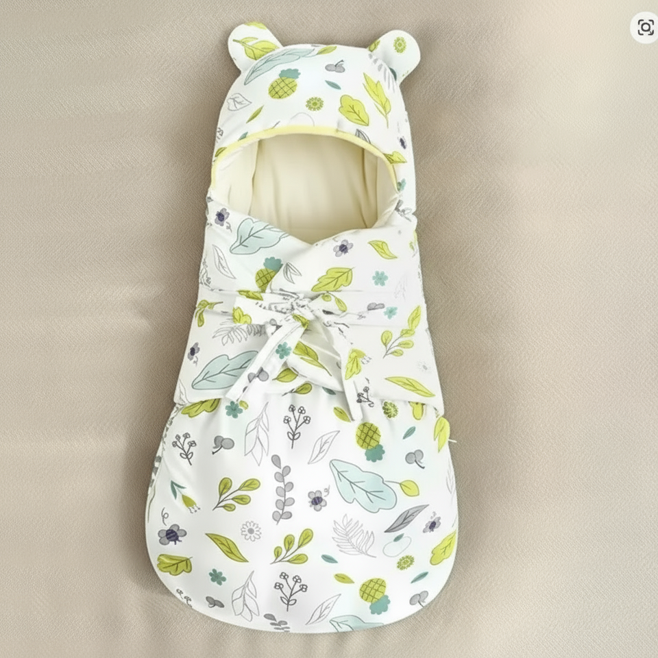 SnuggleBear – Comfort & Gemak – Katoenen babywikkeldeken voor inbakering
