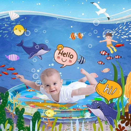 TinyWave – Vrolijk & Ontwikkelend – Baby Sensorische Watermat