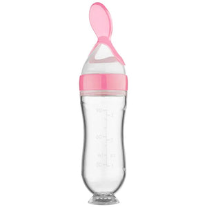 Silicone Feeding Bottle™ - Hapjes met lepel - Siliconen voedingsfles