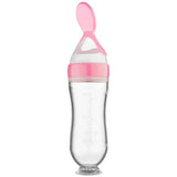 Silicone Feeding Bottle™ - Hapjes met lepel - Siliconen voedingsfles