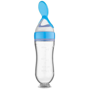 Silicone Feeding Bottle™ - Hapjes met lepel - Siliconen voedingsfles