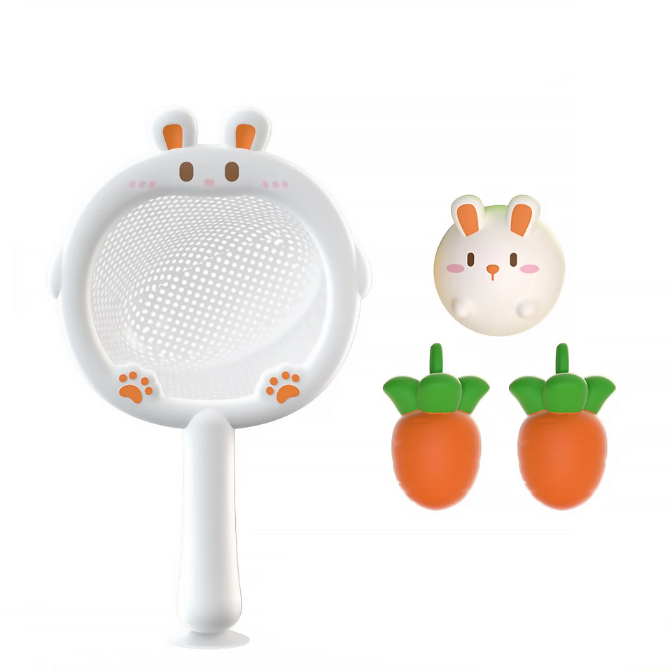 Squeaky Splash™ – Badfeestje – Visnet in bad