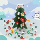 Woods™ - Creatieve rijgkralen - Educatieve kerstboom