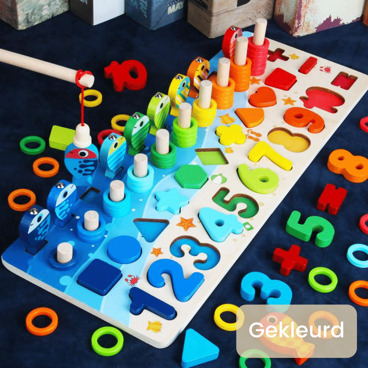 Livé® Montessori Cognitieset – Houten Schroefbord voor Kinderen – Educatief Speelgoed Livé® Montessori Cognitieset – Houten Schroefbord voor Kinderen – Educatief Speelgoed