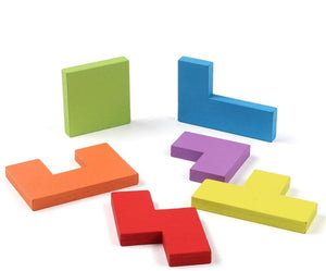 Woods™ - Hersenkraker voor kinderen - Montessori Tetris puzzel