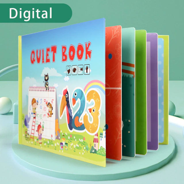 Quiet Book™ - Ontwikkel de fijne motoriek - Leerboek
