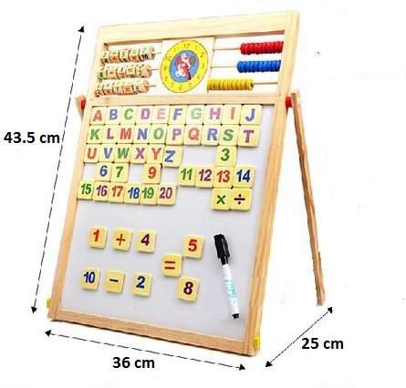 Woods™ - Leren rekenen & schrijven - Multifunctioneel Magneetbord