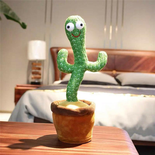 Happy Cactus™ - Reageert op geluid - De pratende cactus