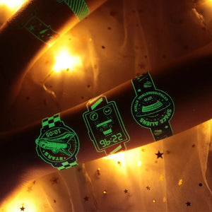 Watch Tattoo Stickers™ - Magie om je pols! - Glow-in-the Dark horloge
