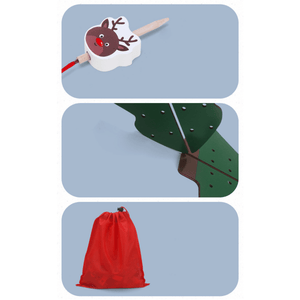 Woods™ - Creatieve rijgkralen - Educatieve kerstboom