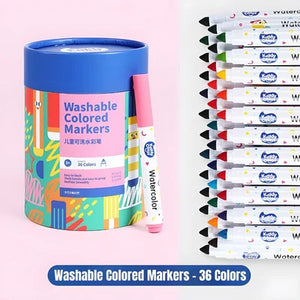 Washable Markers™ - Kunst zonder zorgen - Afwasbare Stiften
