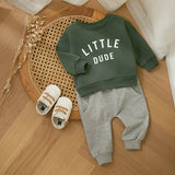 Mini Fashion™ - Stoere 'Little Dude' Set Katoen