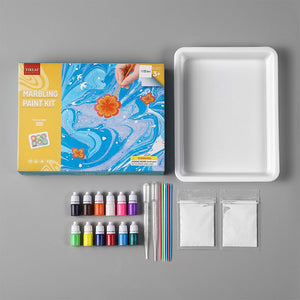 Water Marbling Verf Set™ - Kleurrijk kunstwerk op waterbasis | Verf set