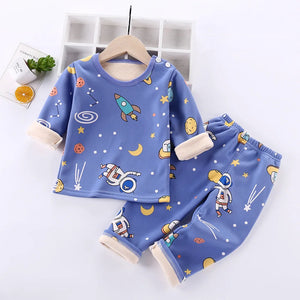 Mini Fashion™ - Kinder Cartoon Fleece Pyjama
