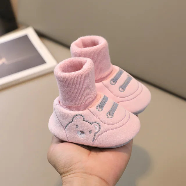 Toddler Sneaker Socks™ - Piepkleine Voetjes Parade - Sneaker sokjes