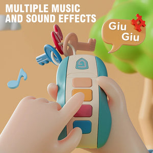 Music Car Key™ - Melodieuze Rit - Muziekspeelgoed