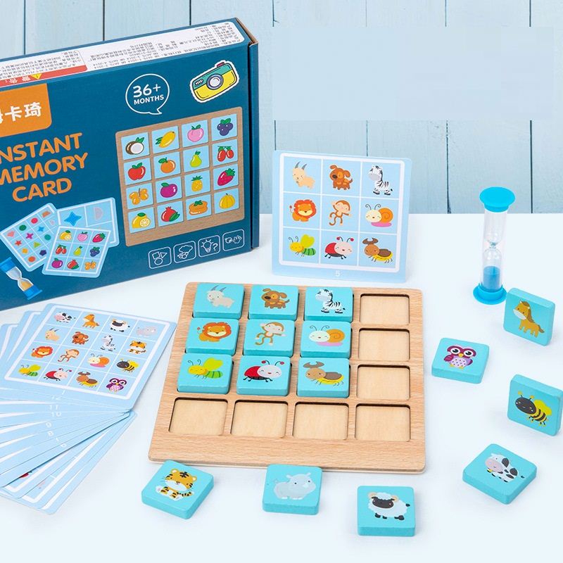 Memory Card Game™ | Braintrainer voor kleintjes - Puzzelspel