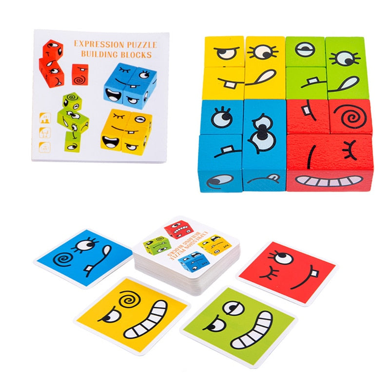 Houten Magnetische Patroonblokken Set | Educatief Leerzaam Reken Houten Magnetische Patroonblokken Set | Educatief Leerzaam Reken