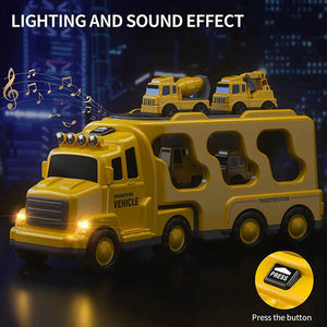 Magische Auto Stad - Vrachtenwagen voertuig met Licht en Muziek