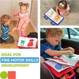 Quiet Book™ | Ontwikkel fijne motoriek - Montessori activiteitenboek