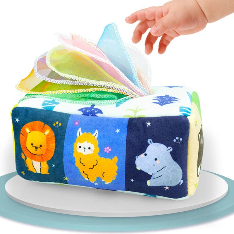 Tissue Box Toy™ - Tover tissues uit de doos - Speelgoed – Mijn Hummeltje