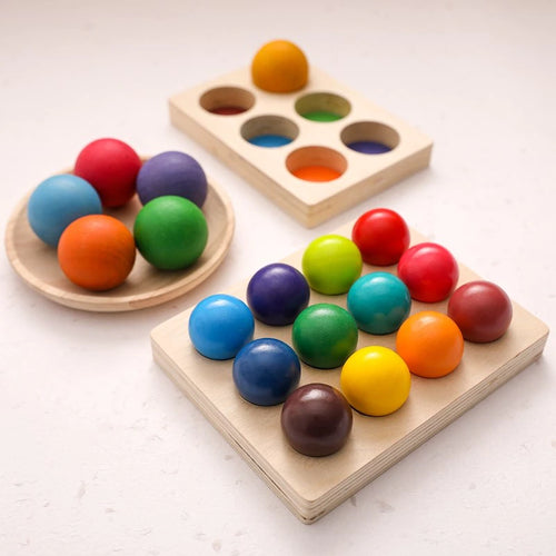 Woods™ - Rainbow Balls - Sorteerspel