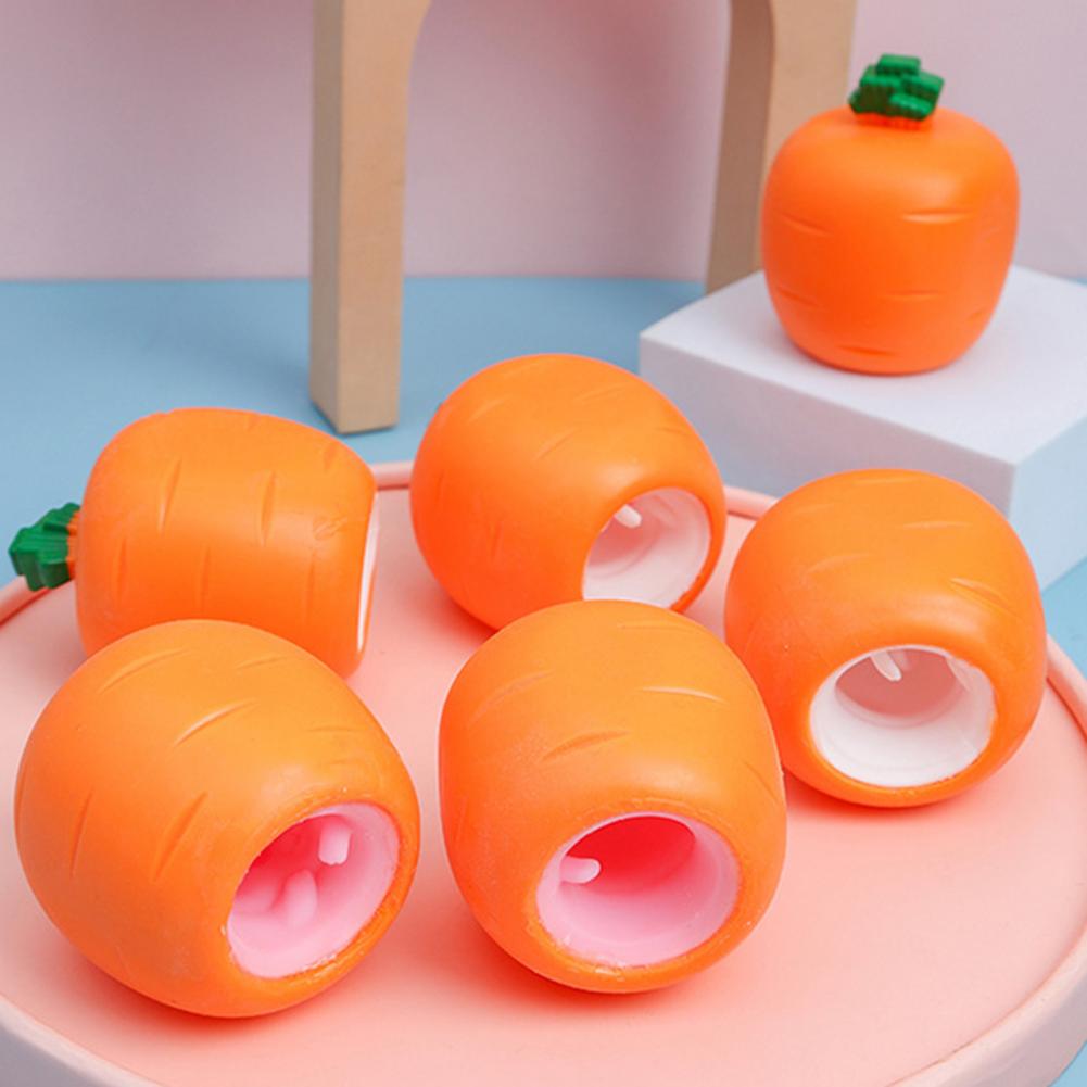 3 PCS Set Squeeze Toys Squishes Carrot Rabbit Fidget Toys Pop Up Squishy  Rabbit in Carrot Stress Relief for Kids & Adult Tricky Funny Novelty Toy :  Toys & Games 