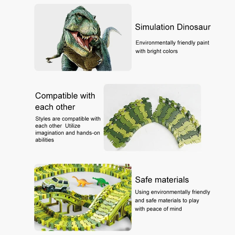 DinoRail™ - Dino Race Avontuur - Racetrack