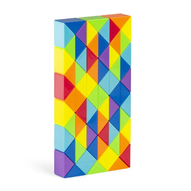 Rainbow Twister™ - Vouw en Speel Slim - Snake Cube