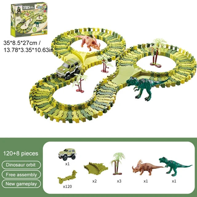 DinoRail™ - Dino Race Avontuur - Racetrack
