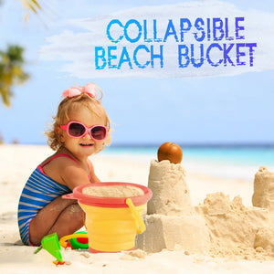 Foldable Bucket™ - Vouwbaar Vakantieplezier - Opvouwbare emmer