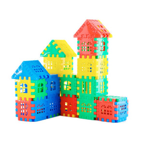 House Building Blocks™ - Stimuleer de creativiteit - Huis Bouwpakket