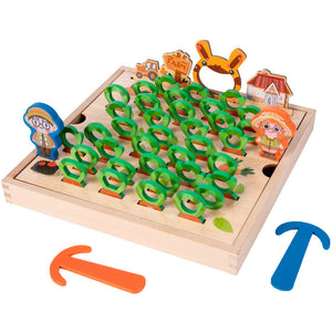 Carrot Pull Game™ - Leren met letters - Wortel bordspel